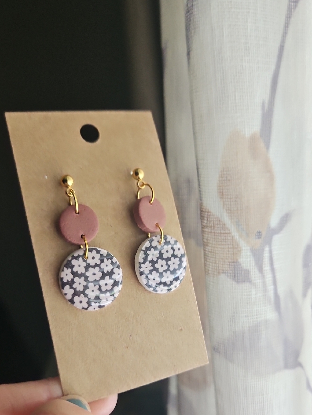 Handmade Polymer clay earrings